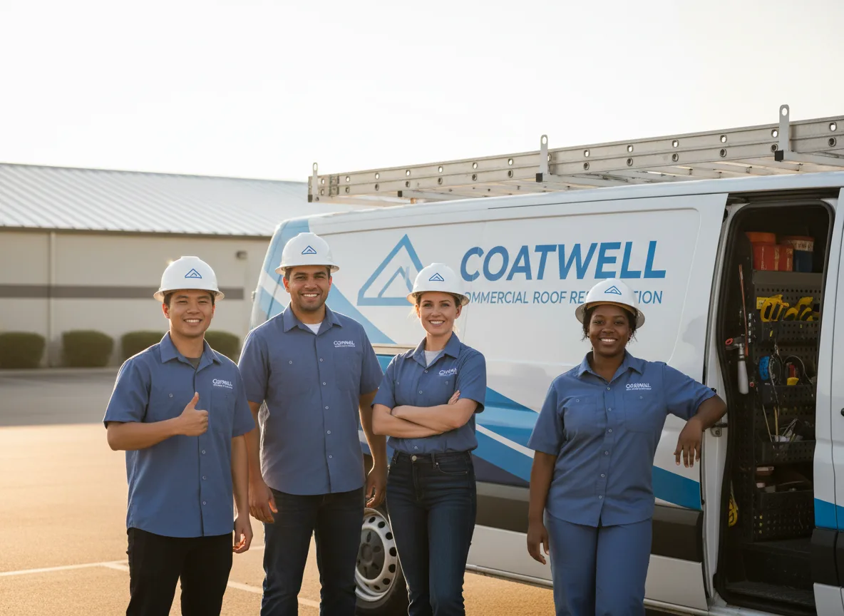 Commercial roof coating company in Raymond, IA